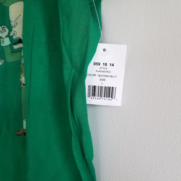 Beavis and Butthead St. Patrick's Day Retro Graphic Tee - Picture 8 of 9